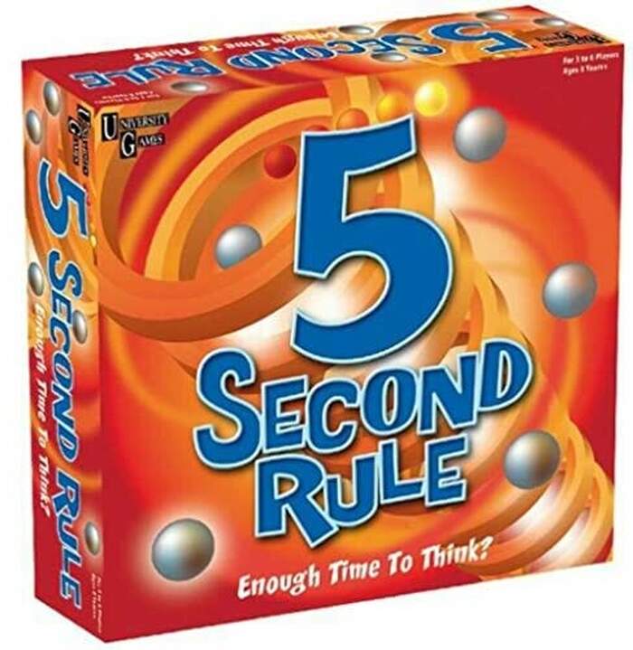 5 Second Rule Board Game