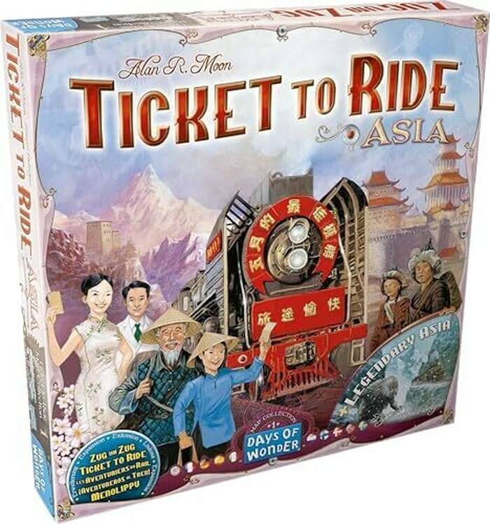 Ticket to Ride Asia: Map Collection- Volume 1
