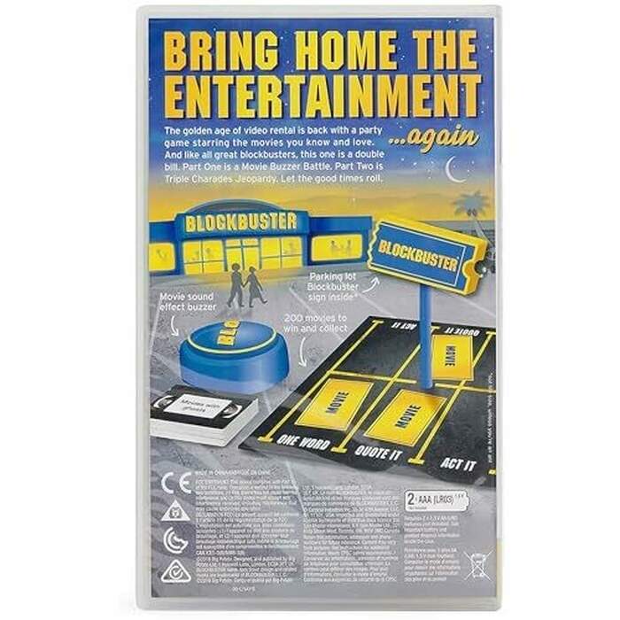 The Blockbuster Game: A Movie Party Game for the Whole Family