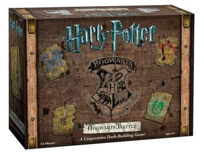 Harry Potter Hogwarts Battle - A Cooperative Deck Building Game Board Game