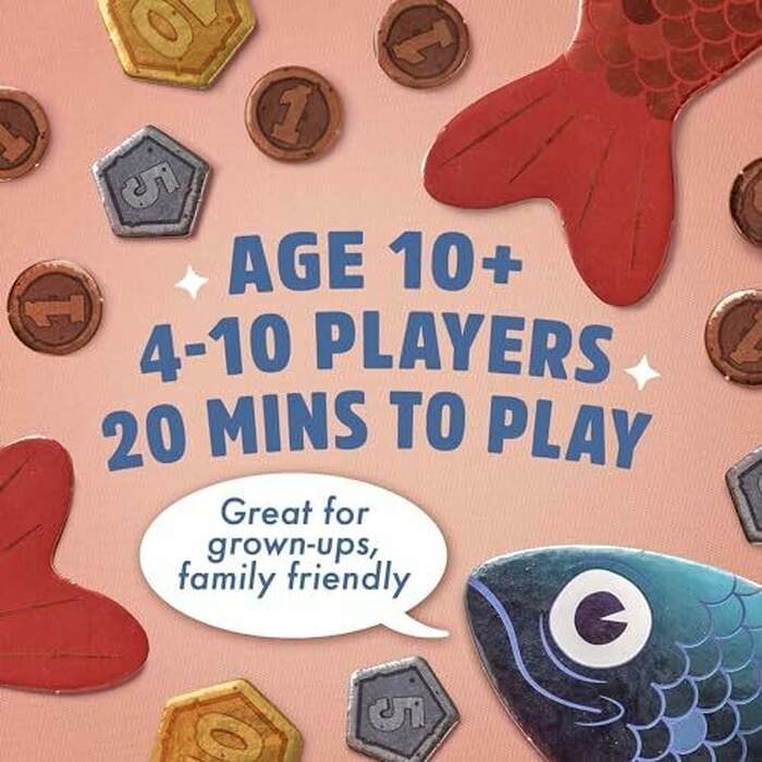 Sounds Fishy: the Fast-thinking, Bluffing Family Board Game