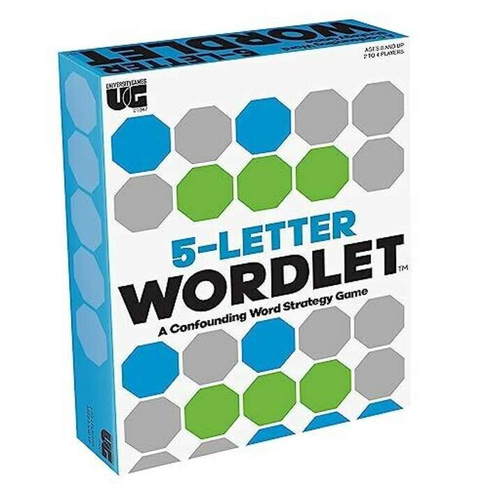 5-Letter Wordlet - A Confounding Word Strategy Board Game