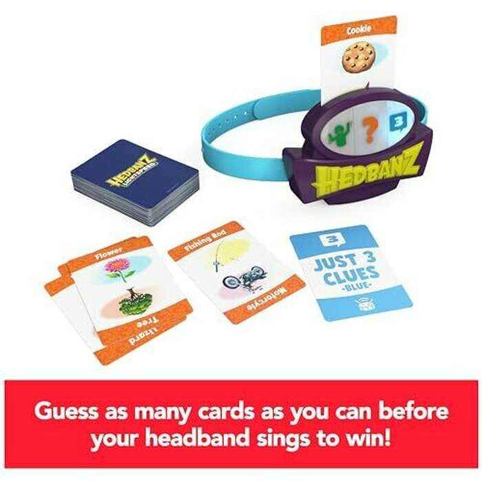 Hedbanz Lightspeed Game with Lights and Sounds - Family Games