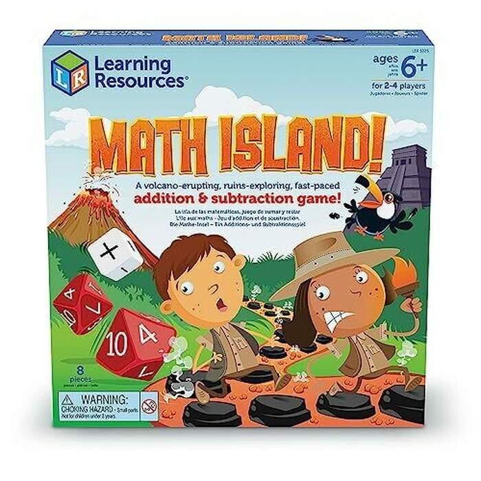 Math Island - Addition & Subtraction Game