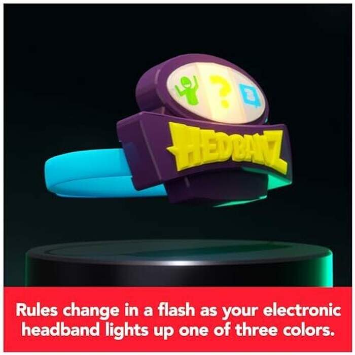 Hedbanz Lightspeed Game with Lights and Sounds - Family Games
