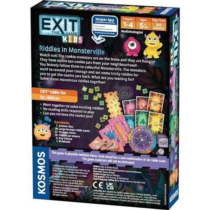 Exit: the Game | Kids - Riddles in Monsterville