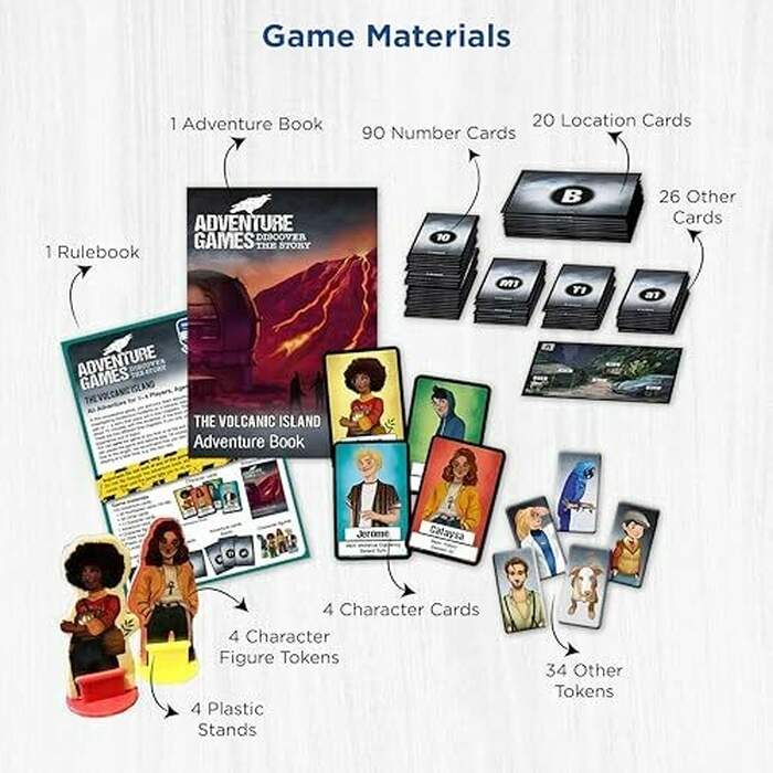 Adventure Games - Volcano Island Strategy Game