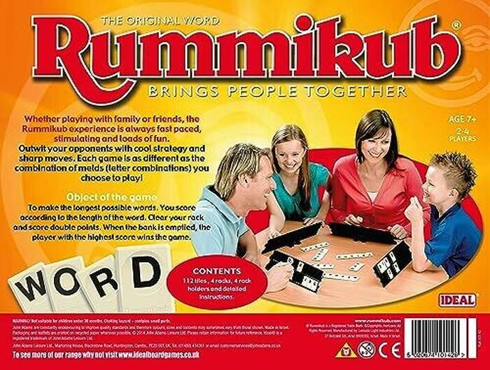 Rummikub Word Game