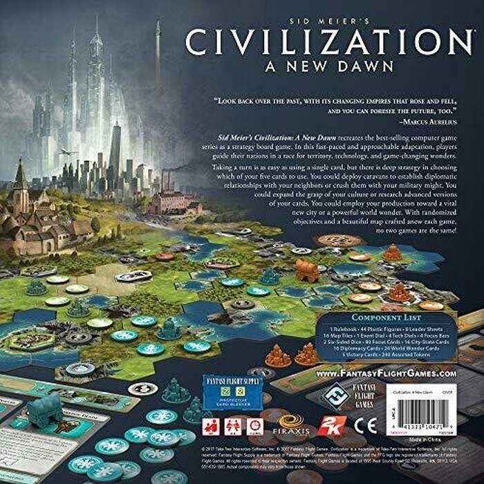 Sid Meier's Civilization - A New Dawn | Card Board Game