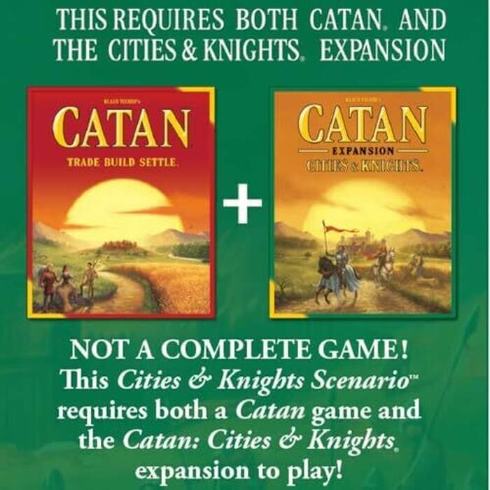 Catan - Legend of the Conquerors: Cities and Knights Scenario