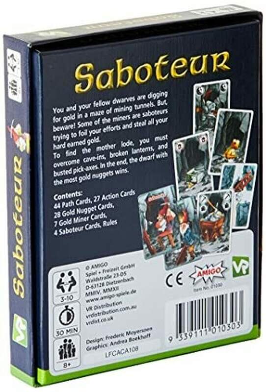 Saboteur Card Game