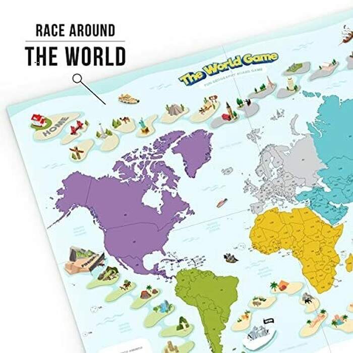 The World Game - Fun Geography Board Game