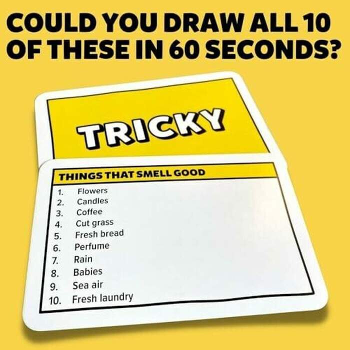 Six Second Scribbles Card Game