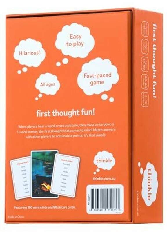 Thinkle - the Hilarious Word Association Family Card Game