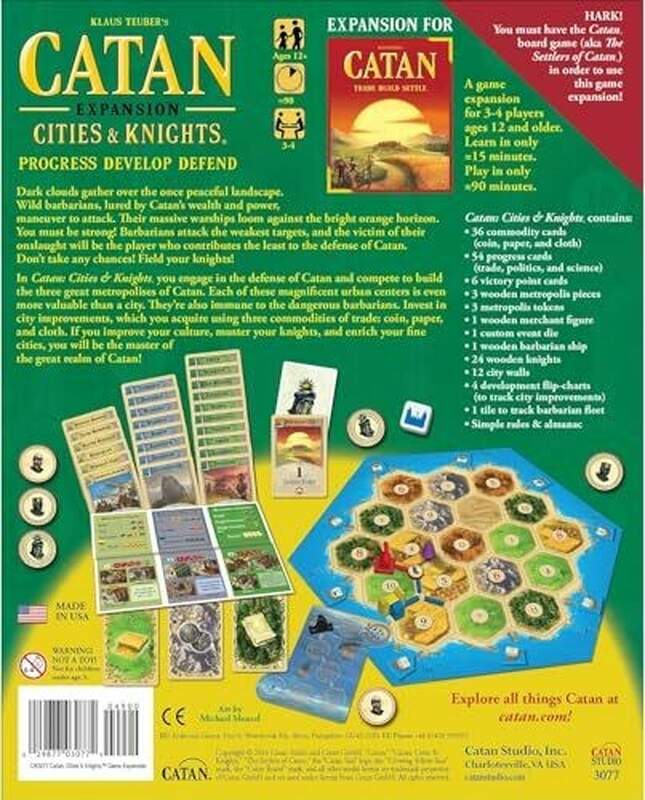 Catan - Cities and Knights Expansion