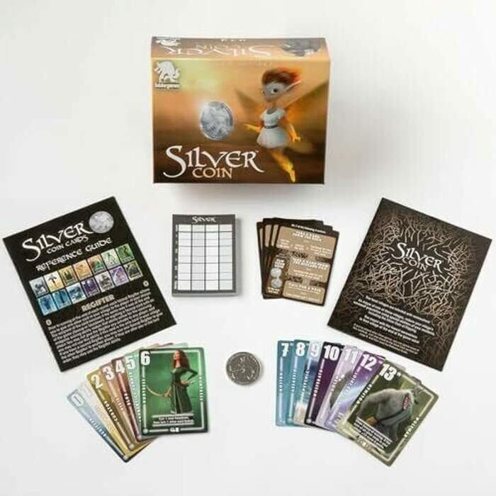 Silver Coin Card Game