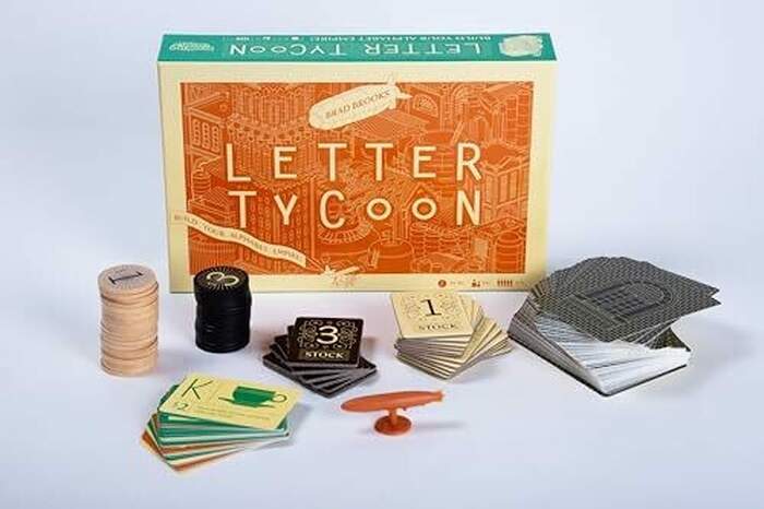 Letter Tycoon | Family Game | 2-5 Players