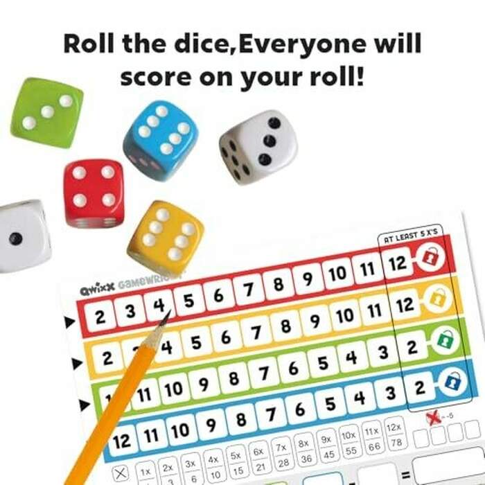Qwixx Dice Game