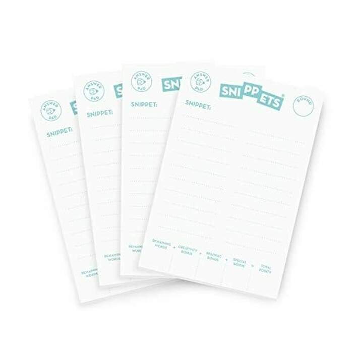 Snippets - the Fast Paced, Anything Goes Word Game