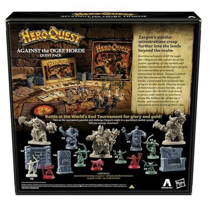 HeroQuest - Against the Ogre Horde Quest Pack