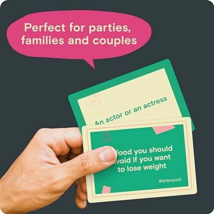 Letterpool: Fast Thinking Fun Party Word Game for Adults & Teens