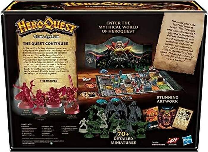 Hero Quest - Immersive Fantasy Dungeon Crawler Game