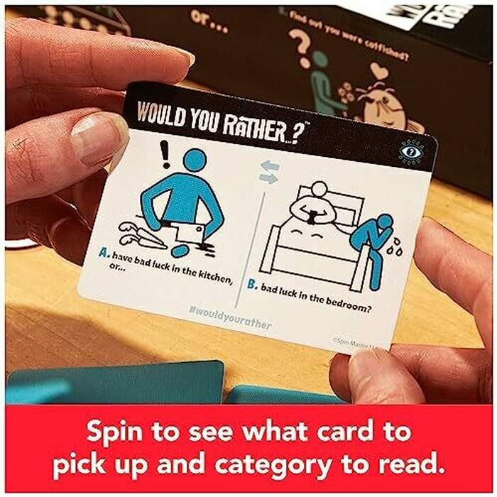 Would You Rather? the Game | 3-6 Player Card Game
