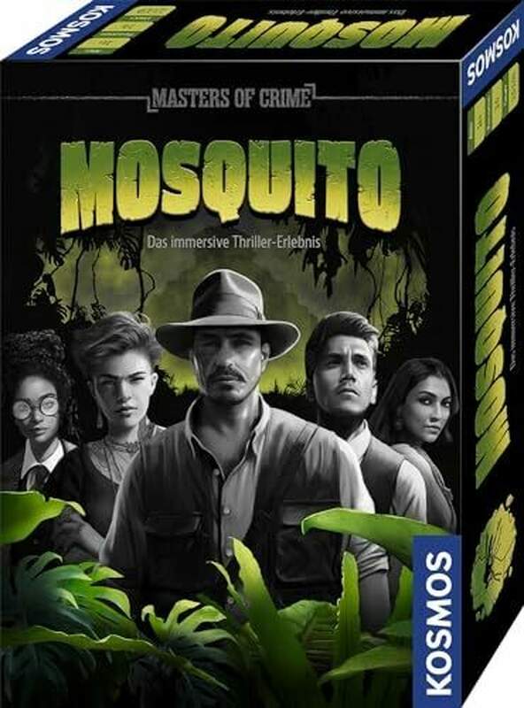 Mosquito, Immersive Thriller Experience, Crime Game for 1-6 Players From 14 Years