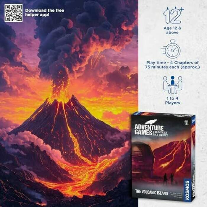 Adventure Games - Volcano Island Strategy Game