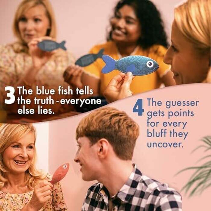 Sounds Fishy: the Fast-thinking, Bluffing Family Board Game