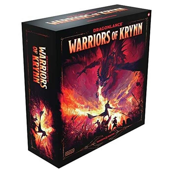 D&D Dragonlance: Warriors of Krynn - Cooperative Strategy Board Game for 2-5 Players