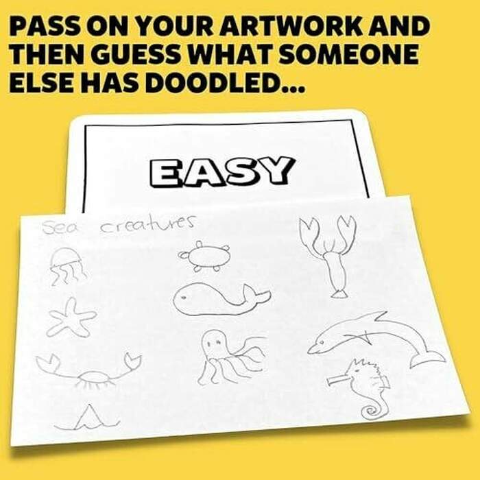 Six Second Scribbles Card Game
