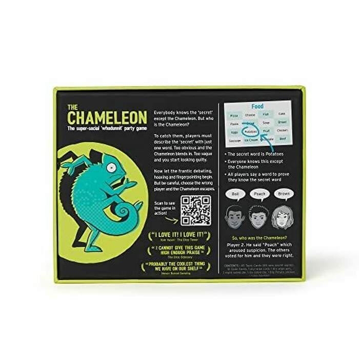 The Chameleon, Award-winning Board Game for Families & Friends