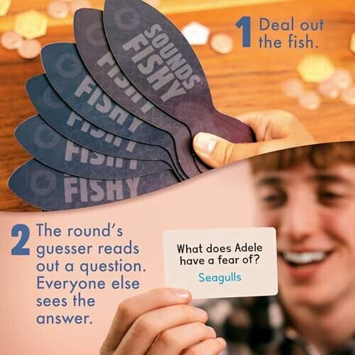 Sounds Fishy: the Fast-thinking, Bluffing Family Board Game