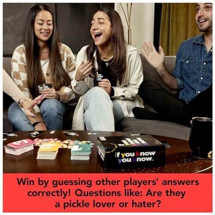 If You Know You Know - The Question Card Game for Friends, Couples, & Family