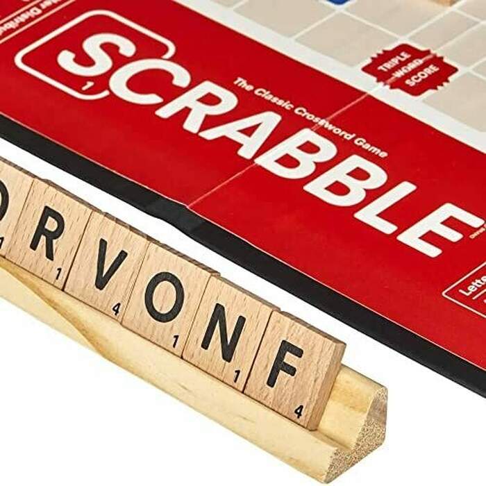 Scrabble Board Game, Classic Word Game for Kids Ages 8 and Up