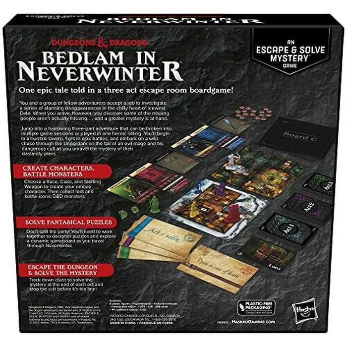 Dungeons & Dragons: Bedlam in Neverwinter Game