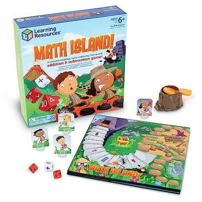 Math Island - Addition & Subtraction Game