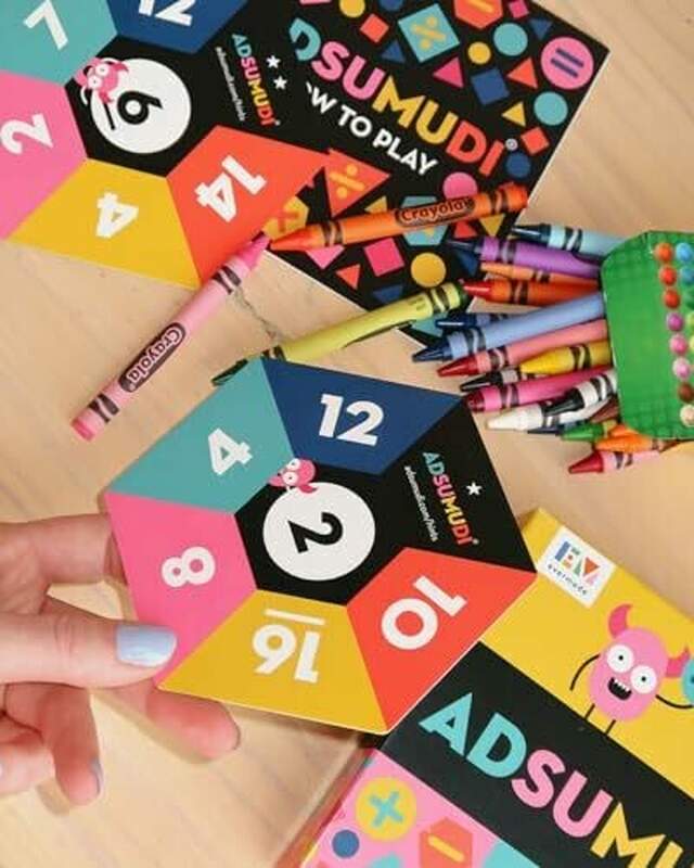 Adsumudi - the Monstrously Fun, Smart Game for Kids to Master Multiplication, Division, Addition and Subtraction