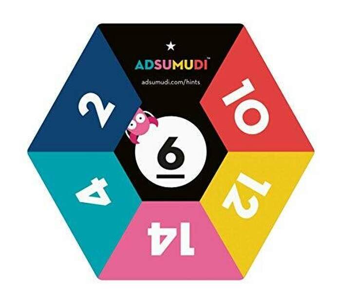 Adsumudi - the Monstrously Fun, Smart Game for Kids to Master Multiplication, Division, Addition and Subtraction