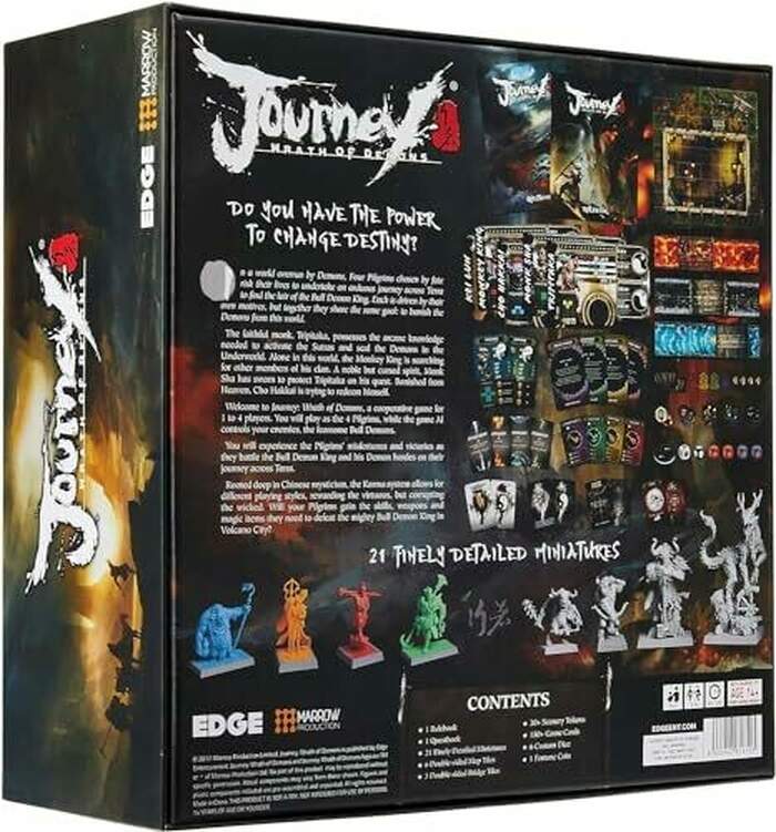 Journey Wrath of Demons Board Game