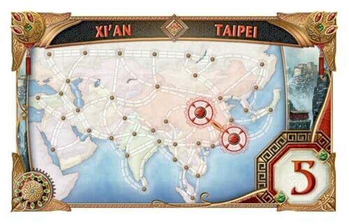 Ticket to Ride Asia: Map Collection- Volume 1