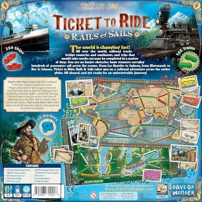 Ticket to Ride - Rails & Sails