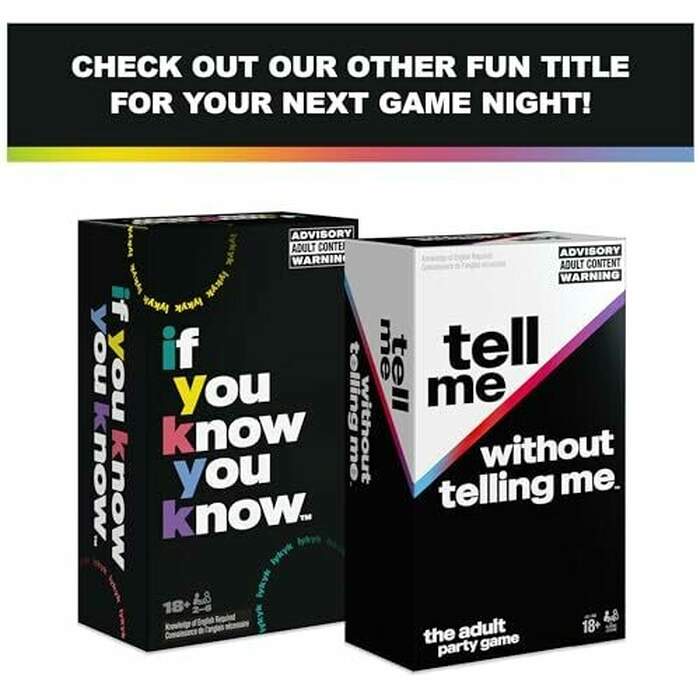 If You Know You Know - The Question Card Game for Friends, Couples, & Family