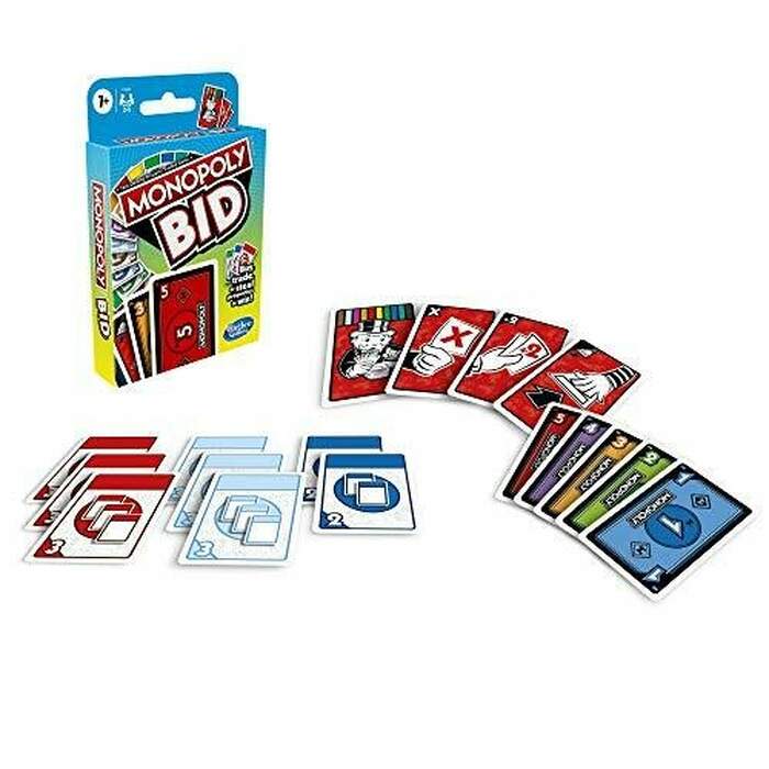 Monopoly Bid Card Game