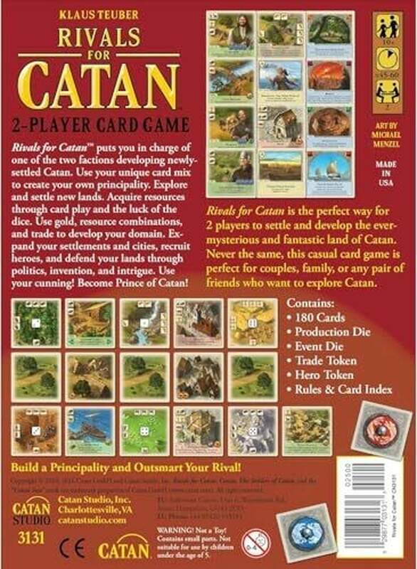 Rivals for Catan Card Game