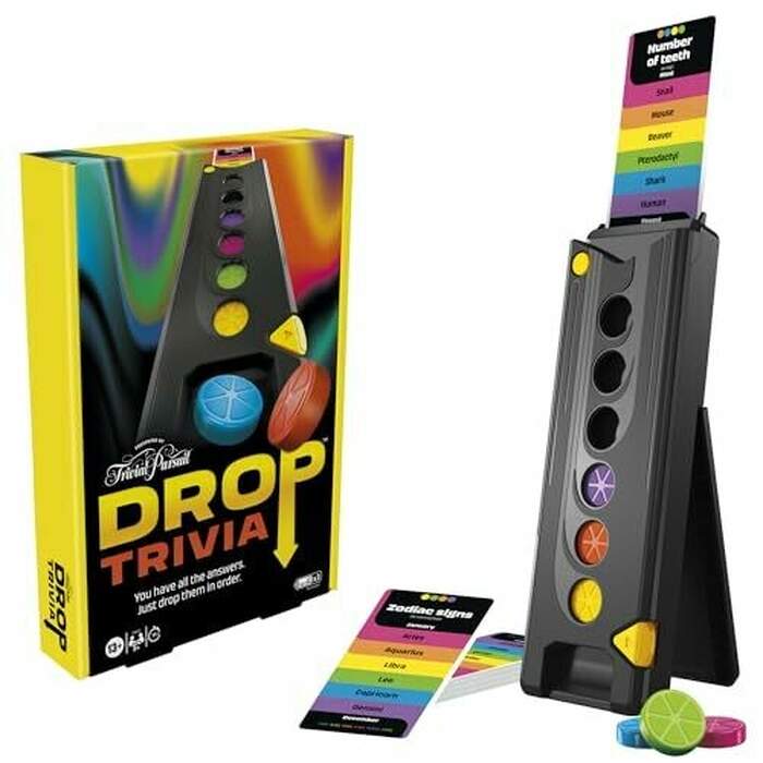 Drop Trivia Game | Electronic Party Game with Voice and Sounds