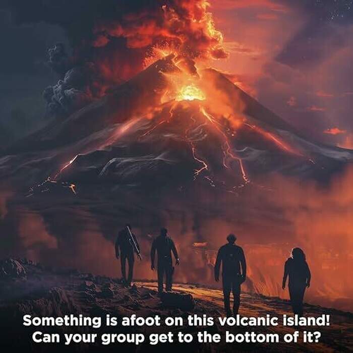 Adventure Games - Volcano Island Strategy Game