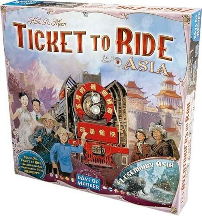Ticket to Ride Asia: Map Collection- Volume 1