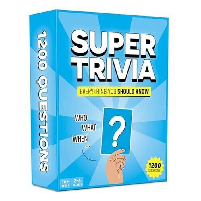 Super Trivia - Games for Adults with 1200 Questions